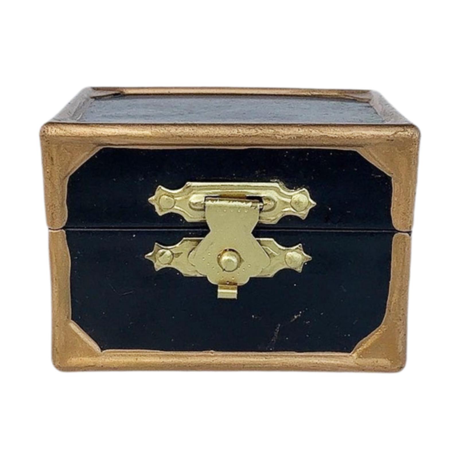 Dollhouse Treasure Chest Vintage