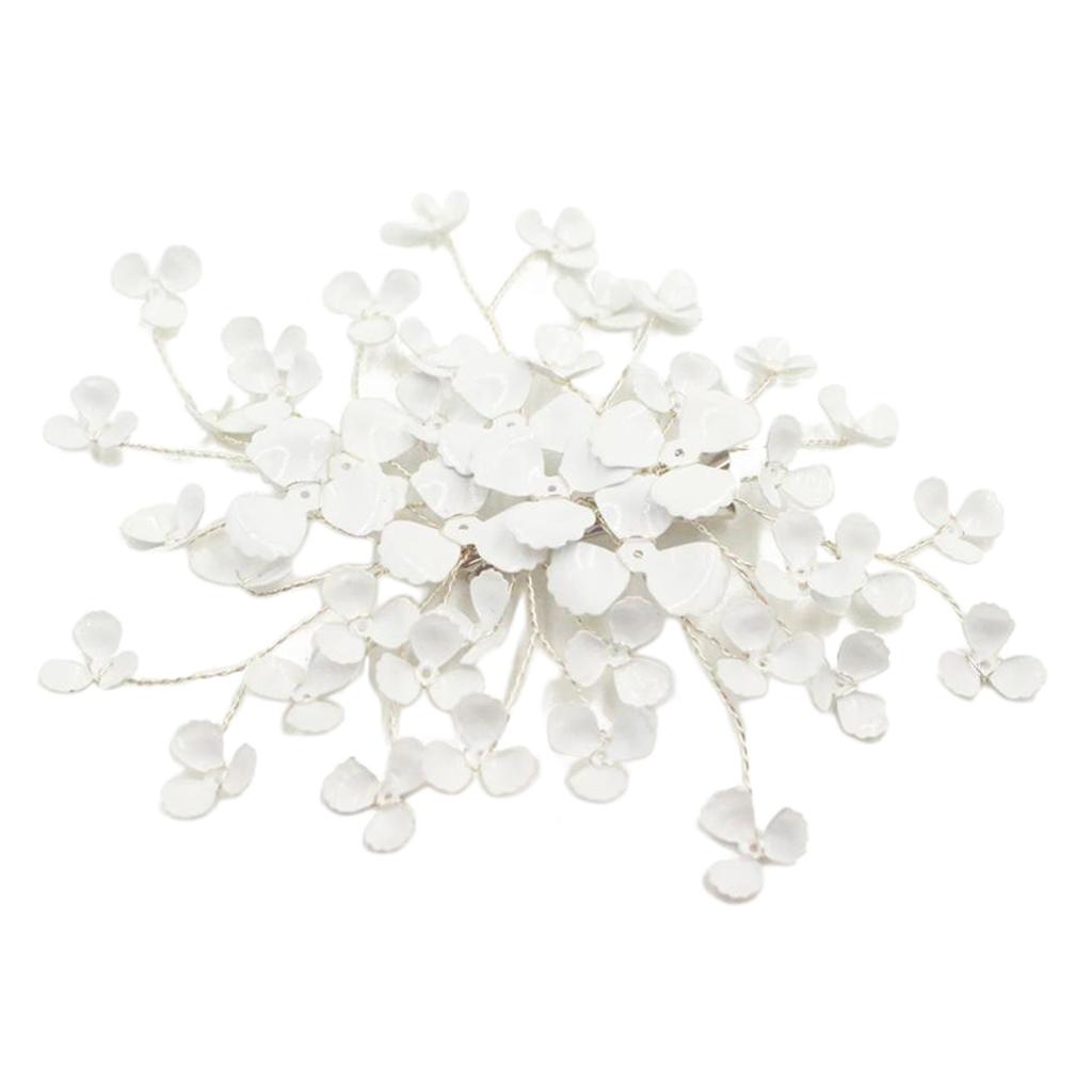 Wedding Bridal Flowers Hair Clip Vine Bridesmaids Bridal Hairpin Barrette