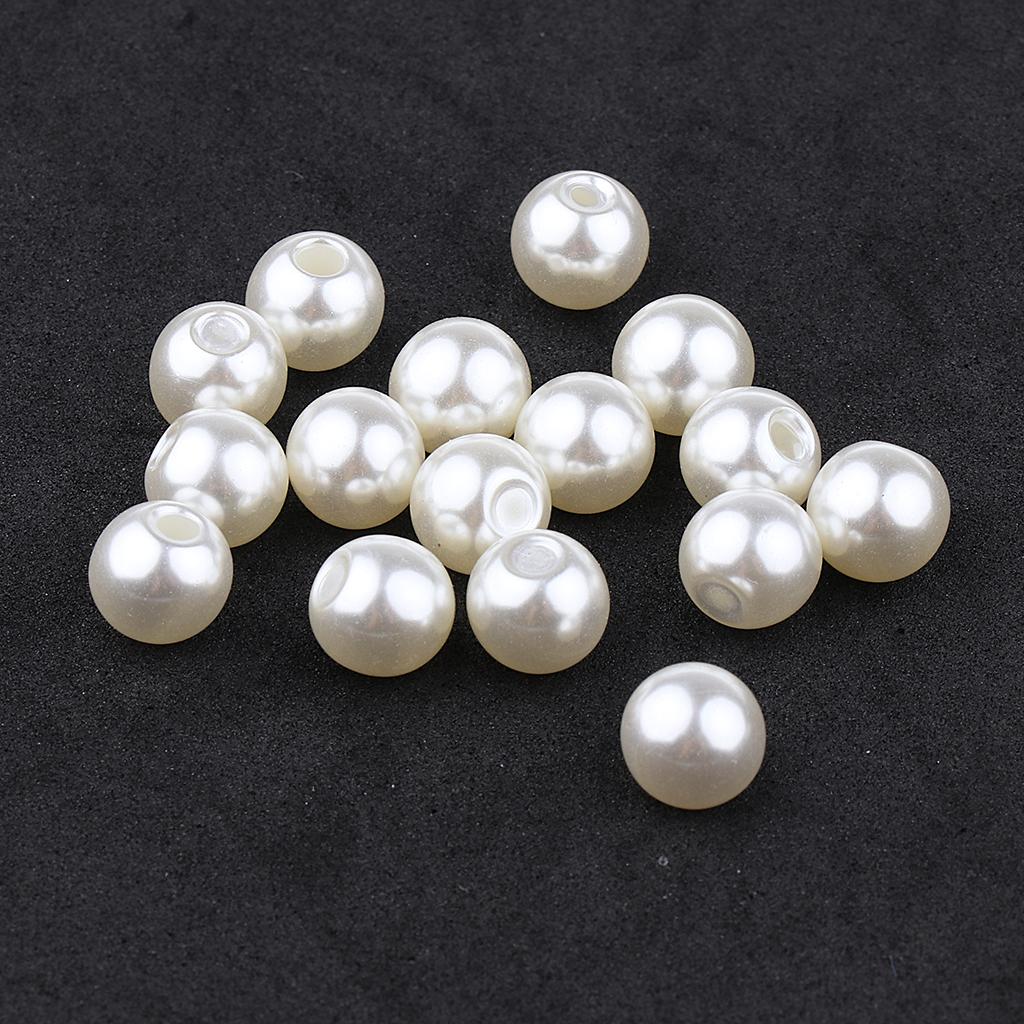 20 Sets Pearls Rivets Studs Buttons 8mm DIY Leather Bag Shoes Clothes Decoration - Picture 3 of 8