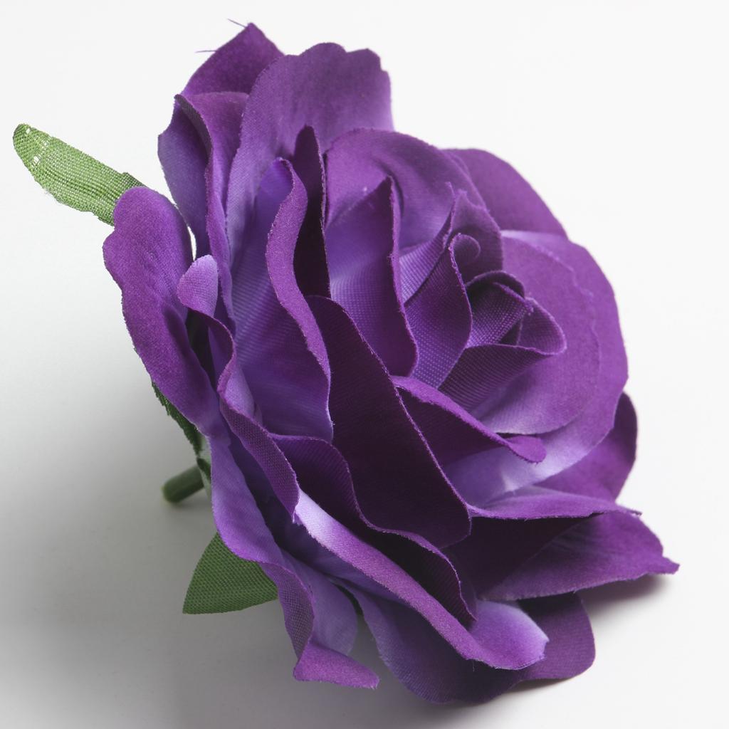 20 Pieces Artificial Silk Rose Buds Flower Head DIY Accessories 