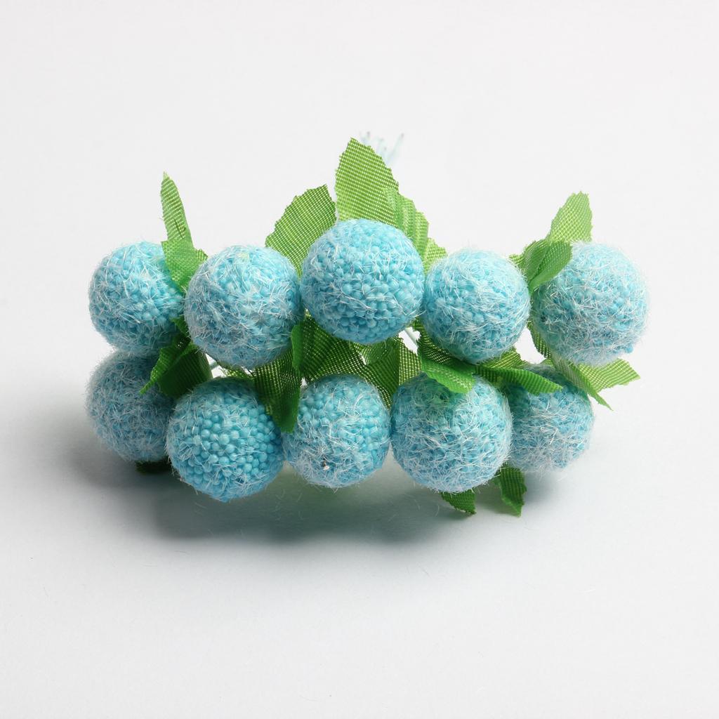 20 Pieces Handmade Artificial Christmas Accessories Foam Berries