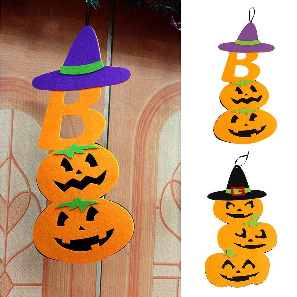 Felt Haunted Halloween Hanging Ghost Party Boo Decorations Home Wall ...