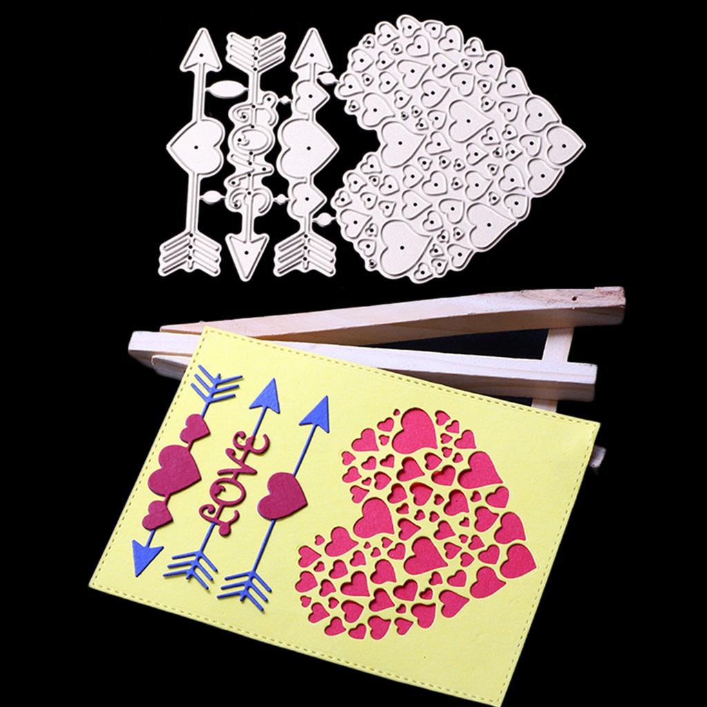 Heart Metal Cutting Dies Embossing Stencil for DIY Scrapbooking Card Making