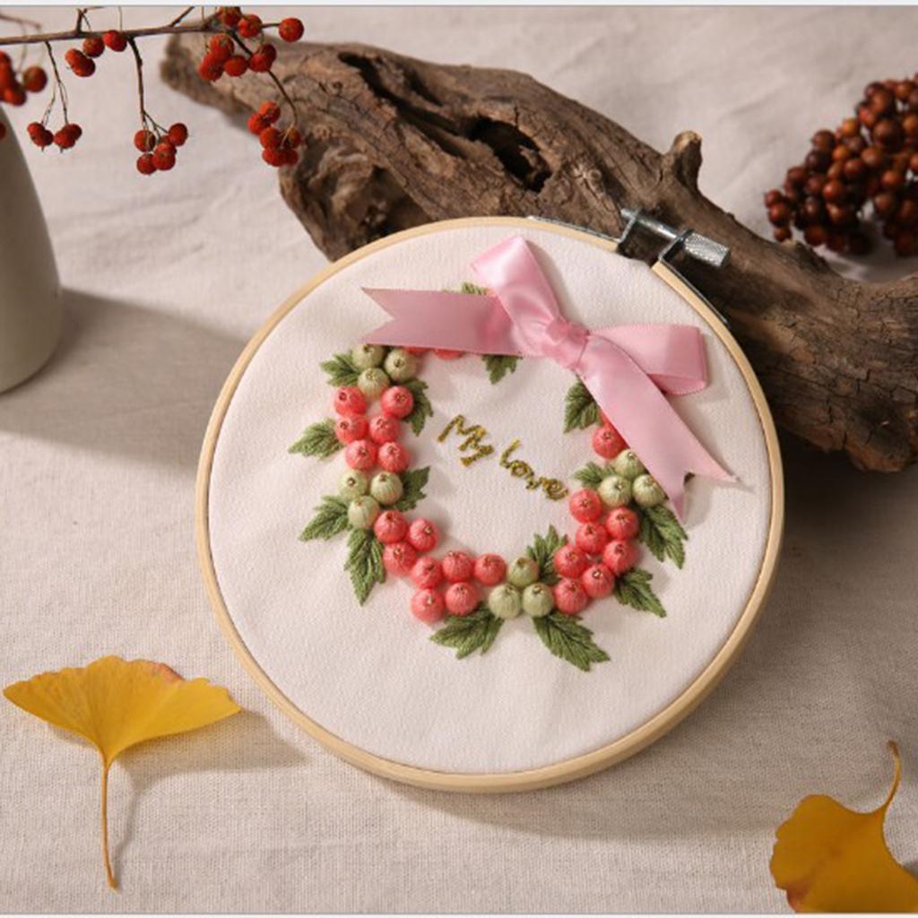 Wooden Round Cross Stitch Hoops Needlework Embroidery Sewing Circles 29cm