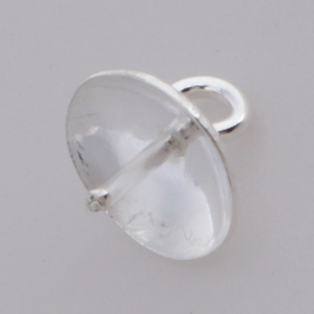 10Pcs 925 Sterling Silver Pearls Pendant Connectors Bail Pin Jewelry Making eBay