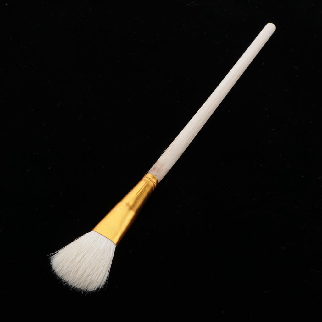 Pottery Clay Wood Brush Ceramics Sculpting Modeling Clay Clean Tool 19x2cm
