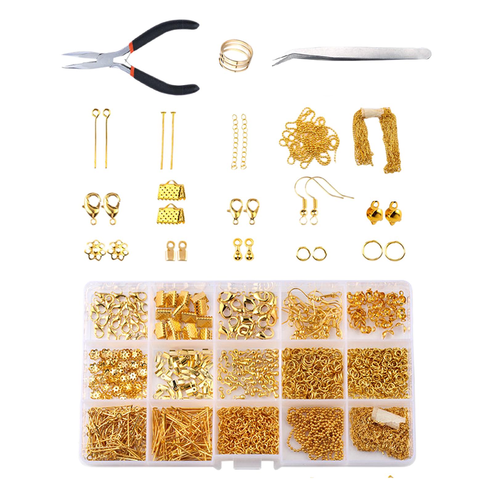 Jewelry Earring Making Repair for Bracelets Accessories Gold