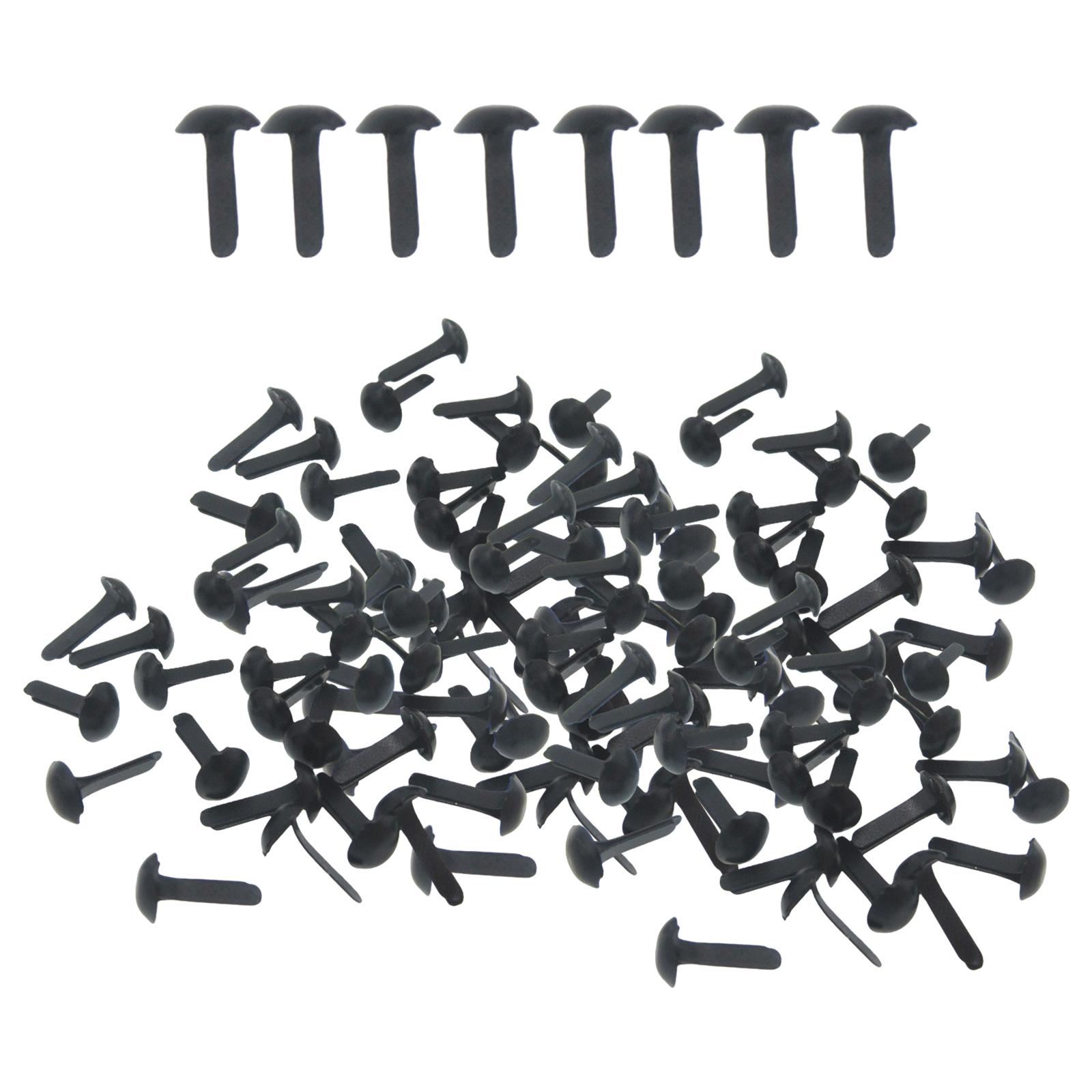 200Pcs Paper Fasteners Brads Stamping Handicrafts for Scrapbook Making