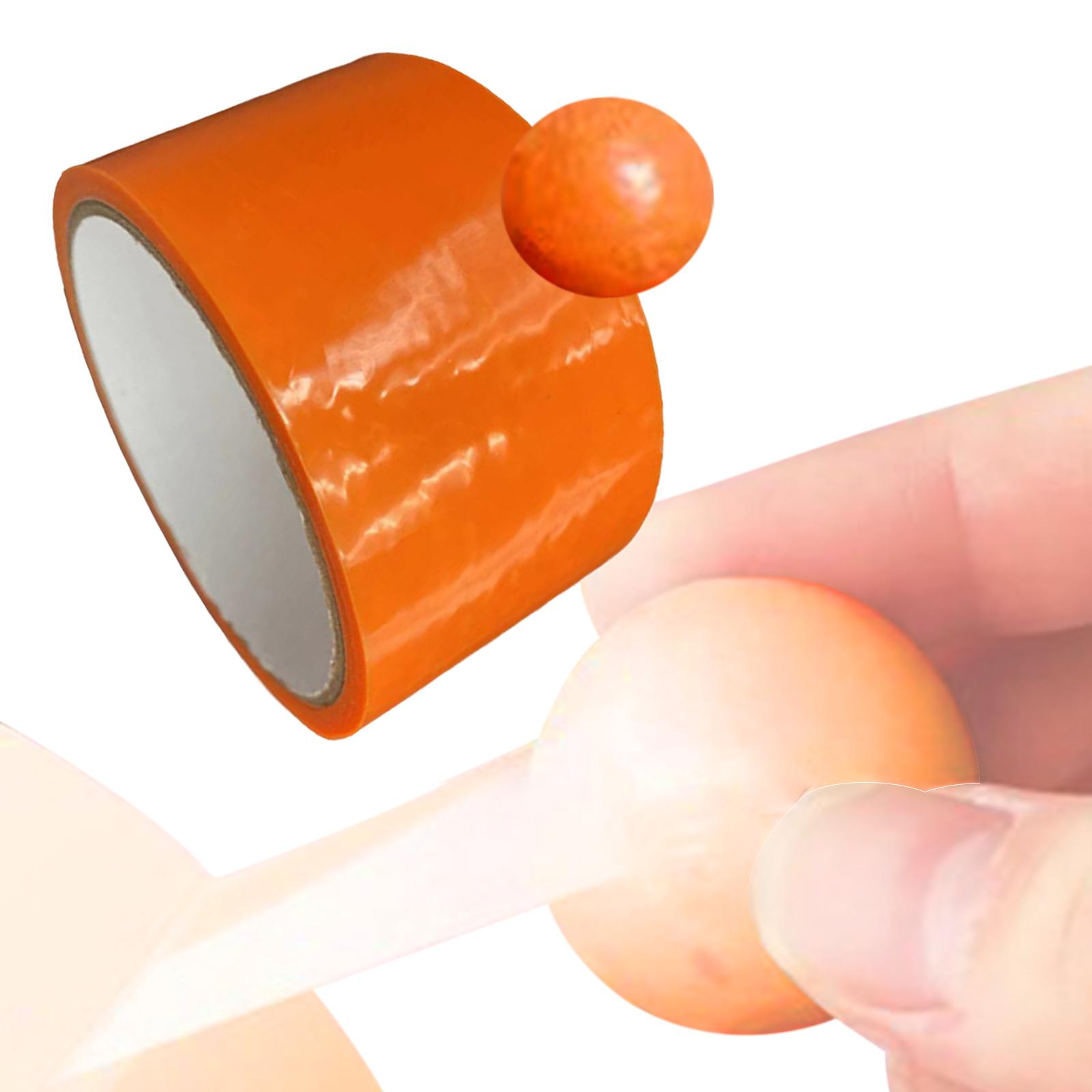 Creative Sticky Ball Tape Making Ball Craft Birthday Gifts Supplies 20M Orange