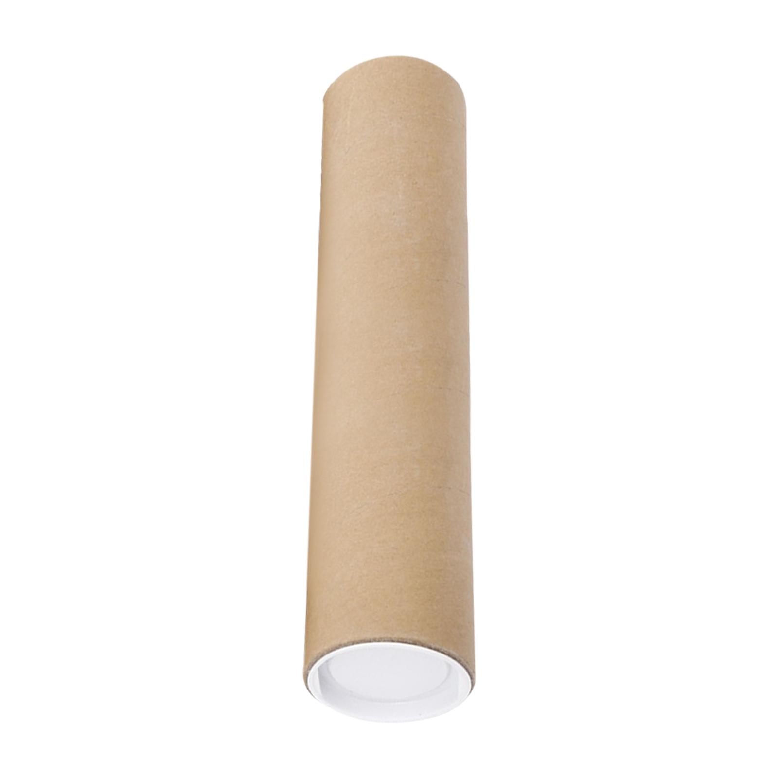 Long cardboard with Caps Mailing Tube for Paintings Document