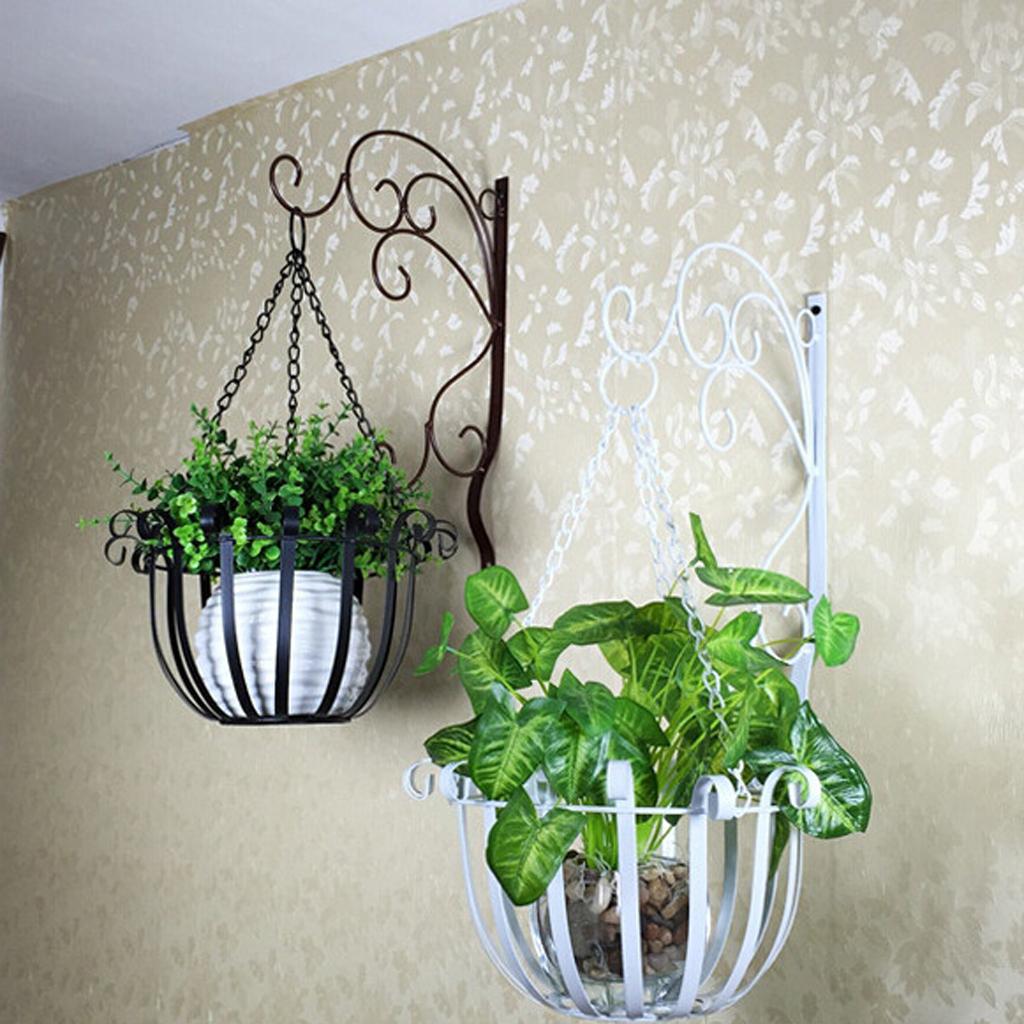 Hanging Plant Iron Bracket Wall Planter Hook Flower Pot