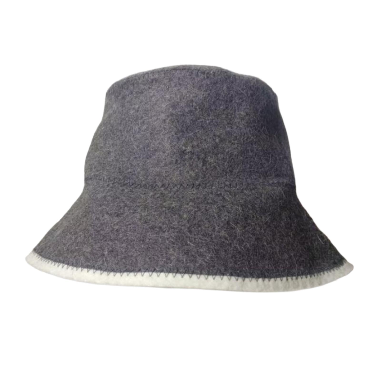 Russian Bath Hat Grey