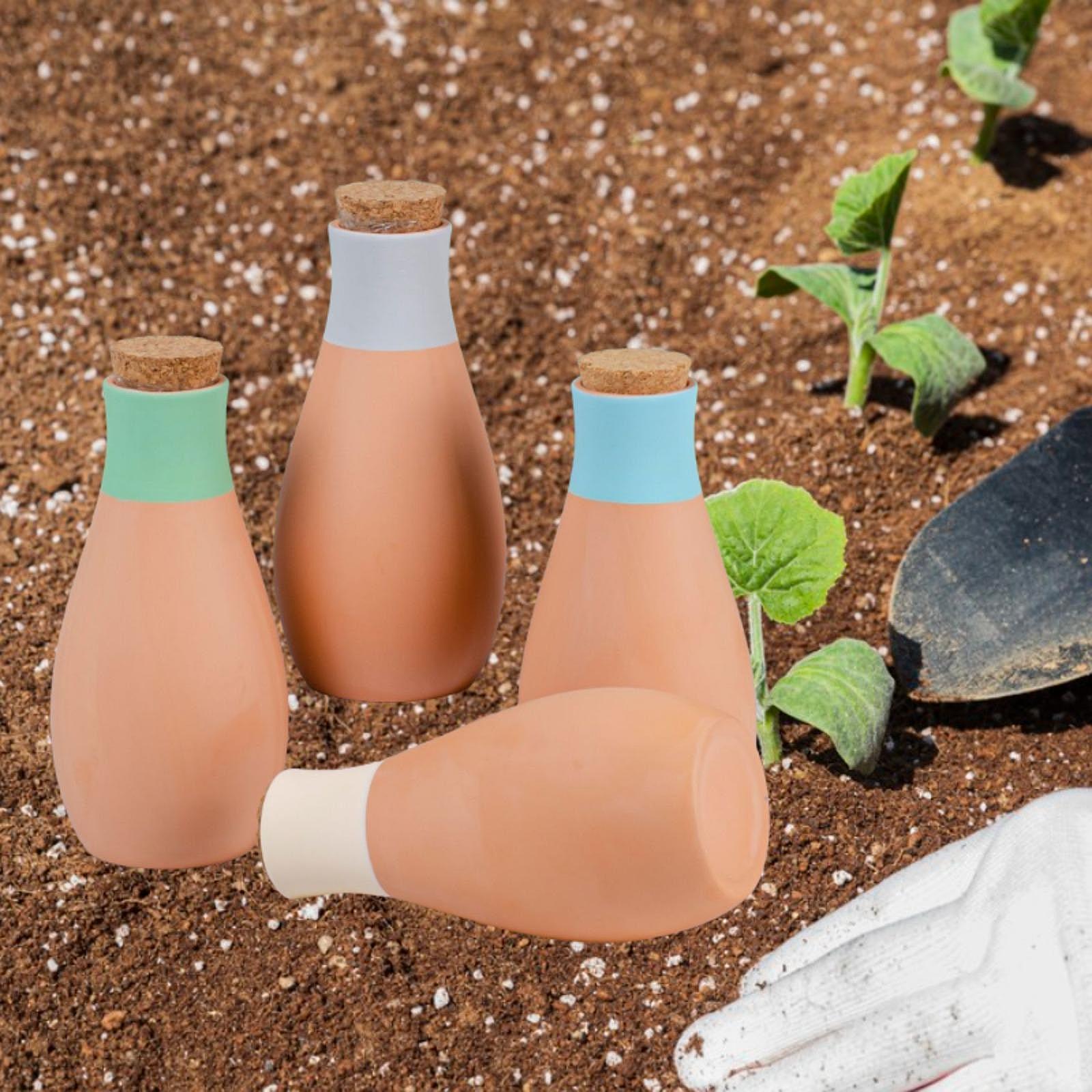 4Pcs Automatic Plant Watering Devices Versatile Self Watering Planter Insert