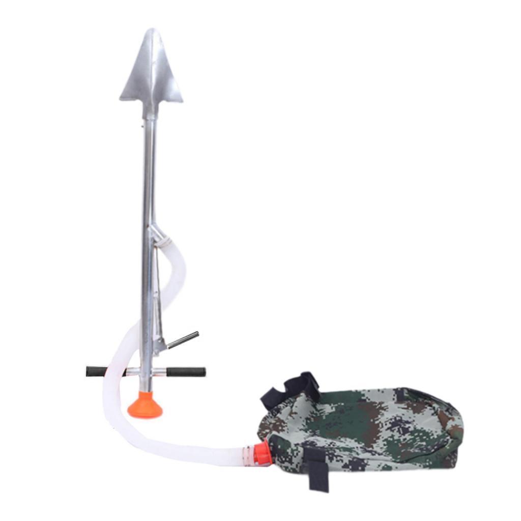 Fertilizer Spraying Iron Handheld Broadcast Spreader for Vegetables Farm Cane with backpack