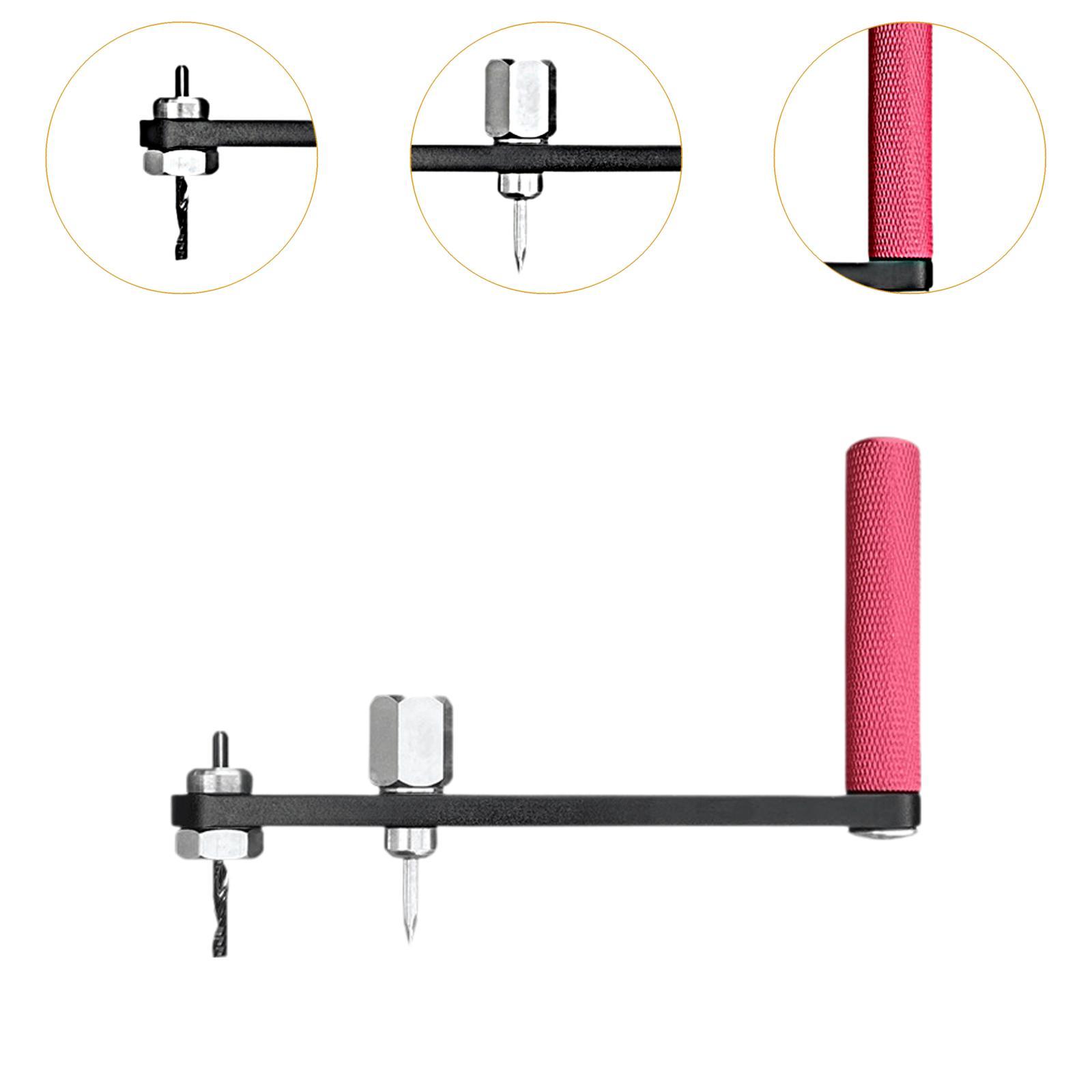 Round Cutting Tool Adjustable Plywood Crafts Carpentry Compass Circle Cutter