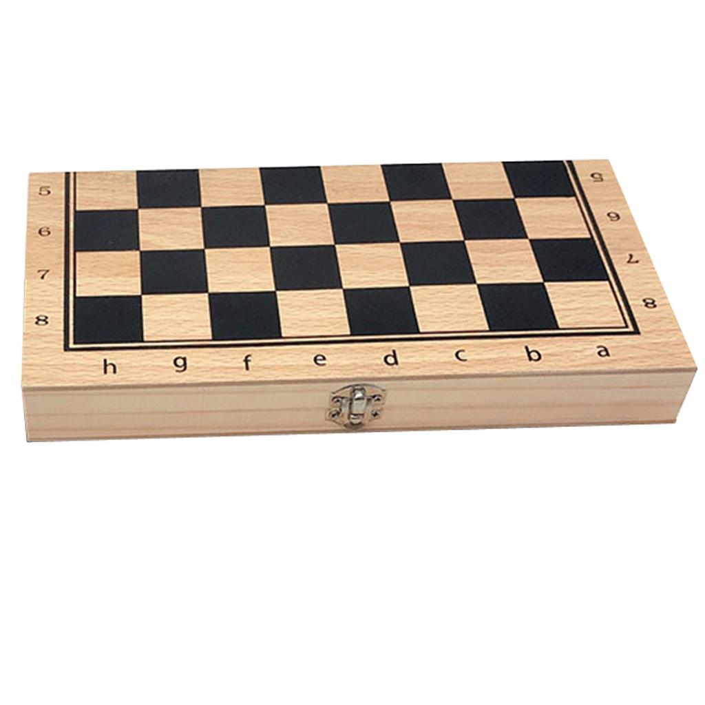 Wood Folding Chess Set