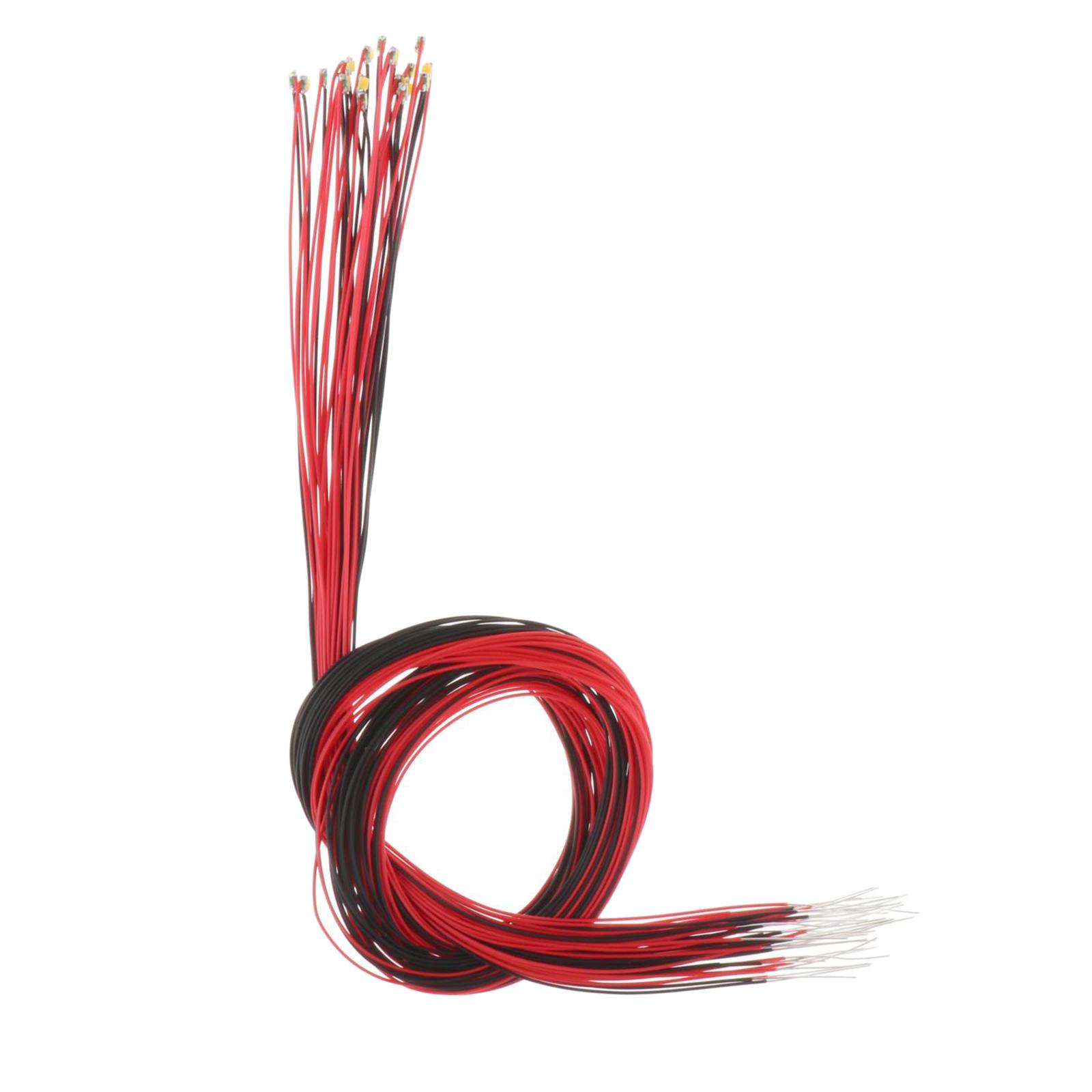 20/Set Train LED Light Fairy Garden Lawn 3V Lamp Post lights