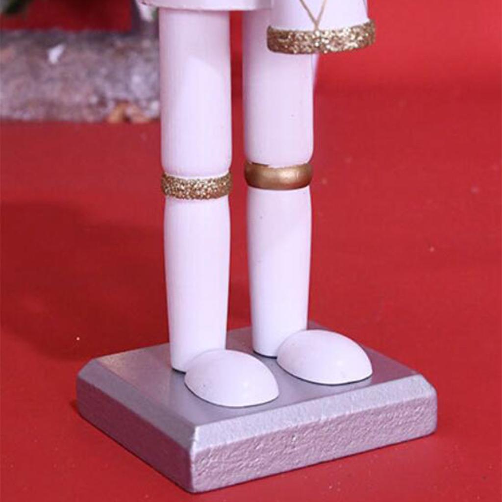 10inch Nutcracker Soldier Handcraft Christmas Ornaments Desk Tabletop Decor