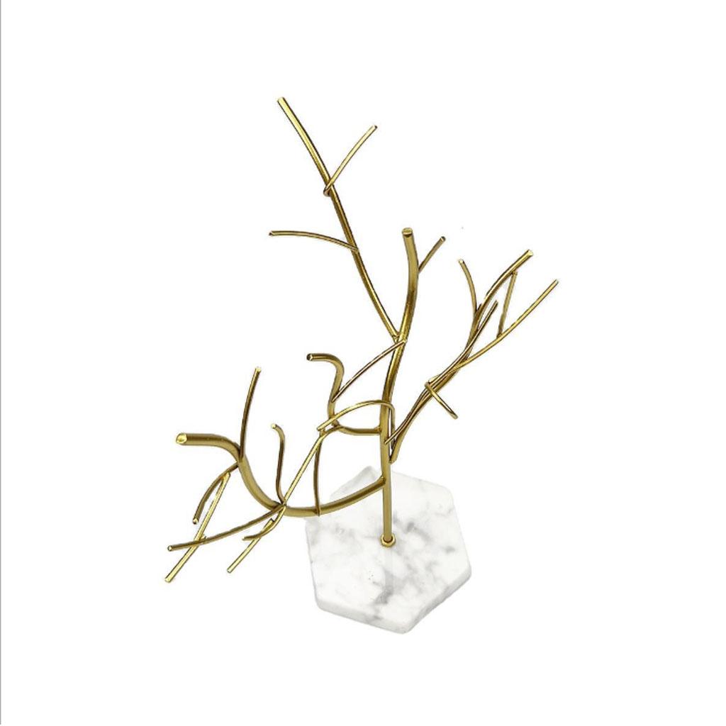 Elegant Table Jewelry Necklace Earrings Watch Display Rack Holder Stand 03