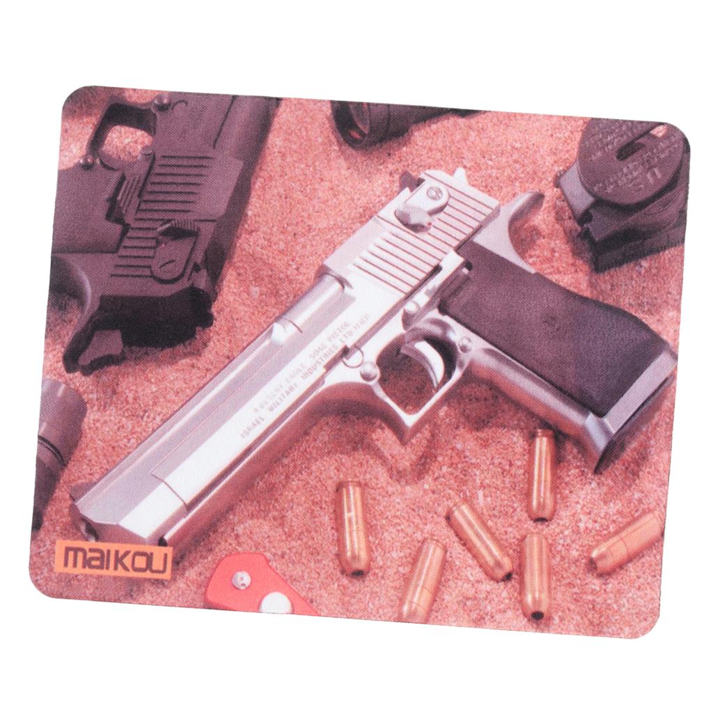 3xMaikou Gaming Mouse Pad Computer Desk Mat 18*20cm  silver