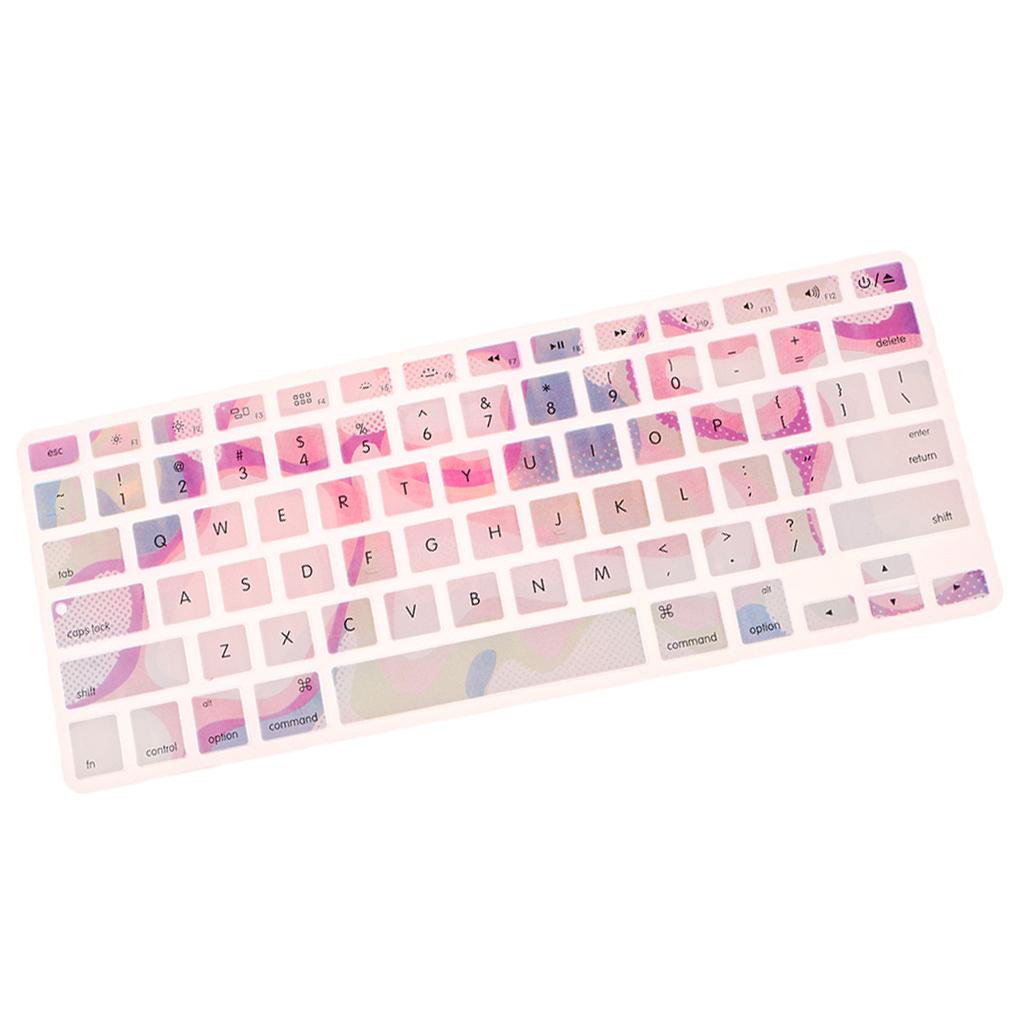 Ultra Waterproof Dust-proof Silicone Keyboard Cover Skin Dream Pink