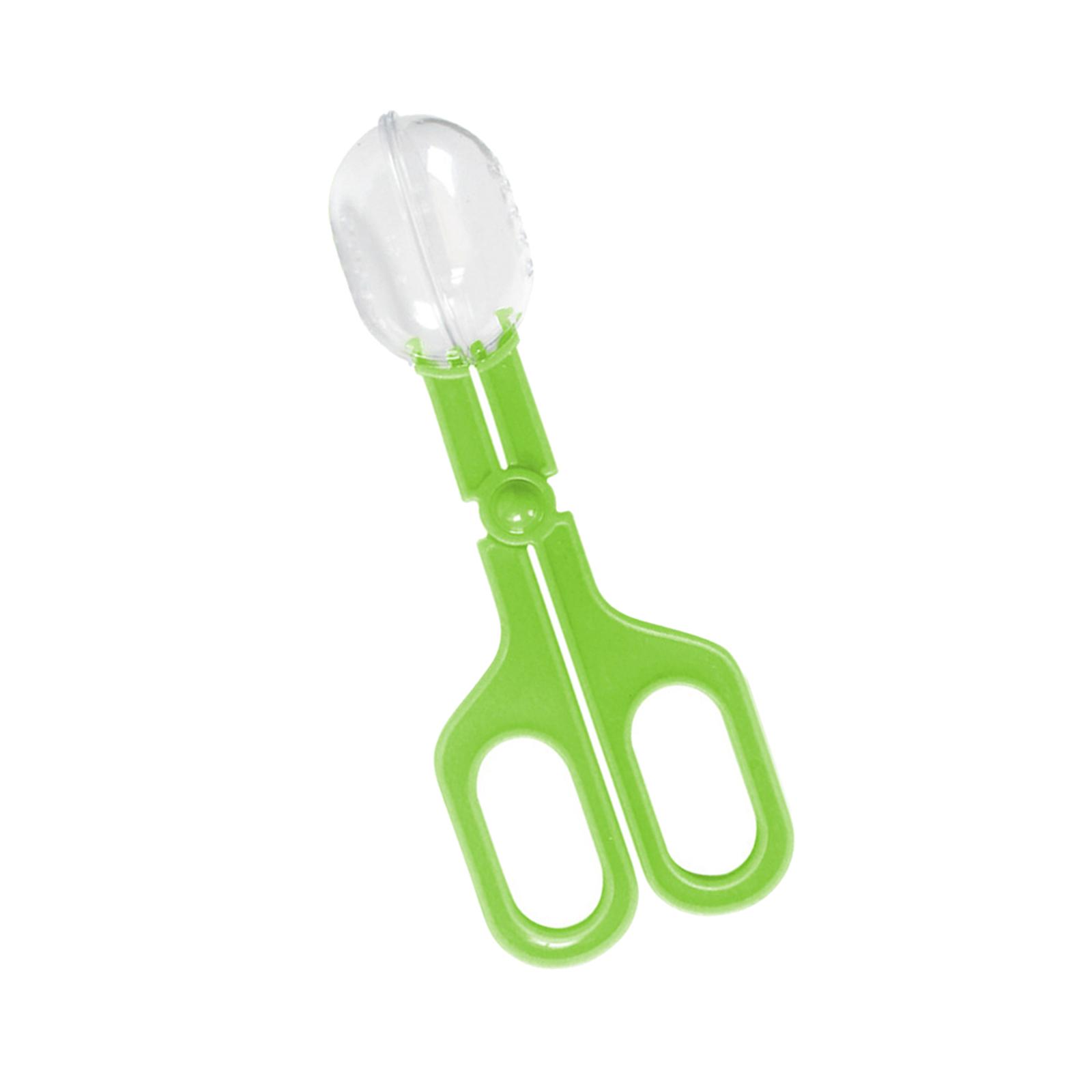 2pcs Xshaped Reptile Feeder Clip Large Capacity Multifunctional Tools Handle