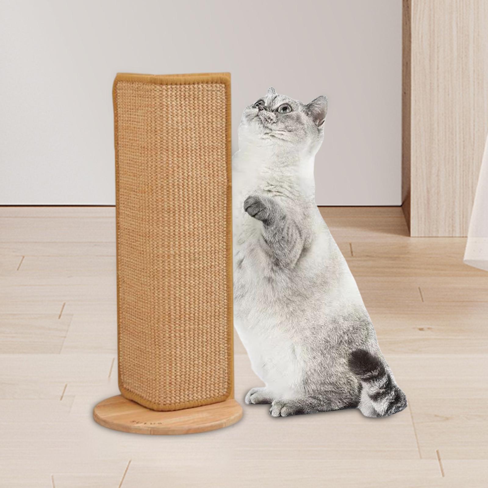 Cat Scratching Bed Wooden Frame Durable Anti Scratch Cat Scratcher Cardboard 23cmx52cm