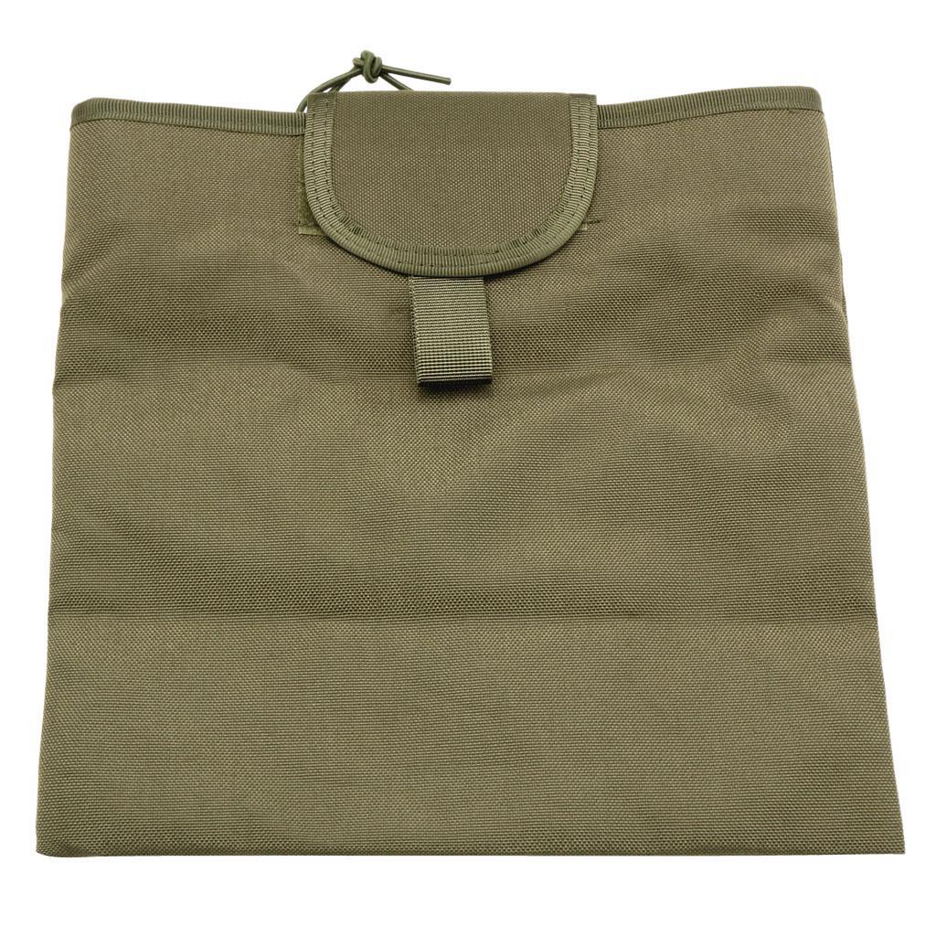 Tactical Magazine Dump Drop Pouch Recycling Bag Molle Storage Drawstring Bag US