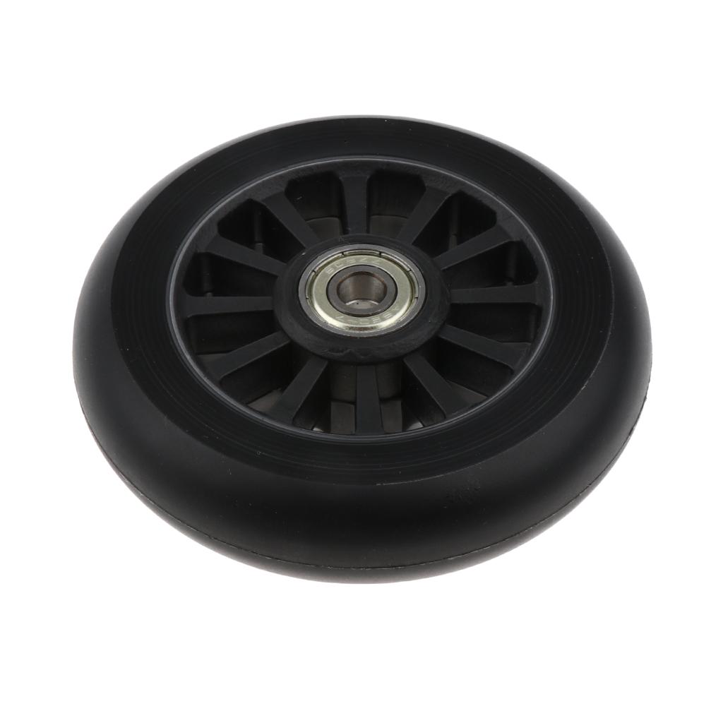 2pcs Scooter Wheels Speed Skates Trolley Wheels Replacement 100mm