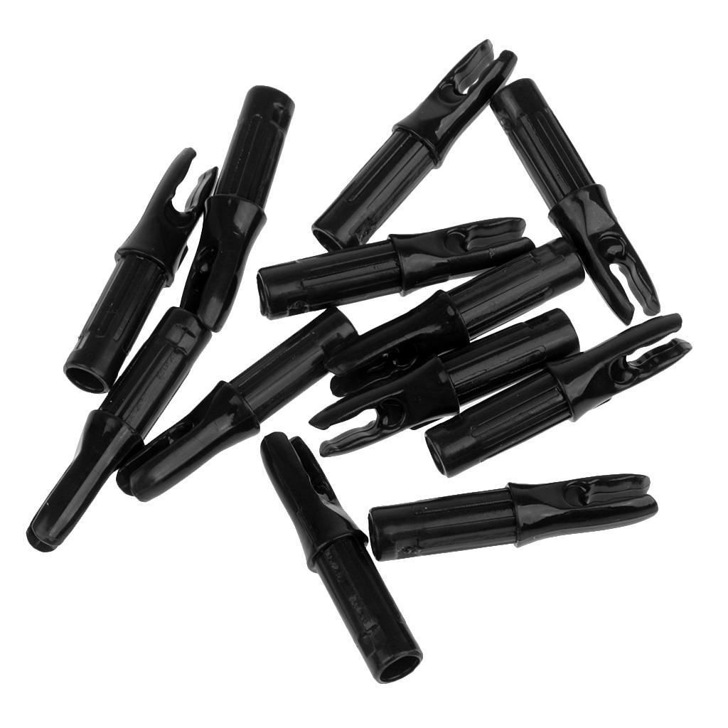 12 Packs 6.2mm Inner Diameter Hunting Compound Bow Archery Arrow Nocks Parts - Picture 18 of 20