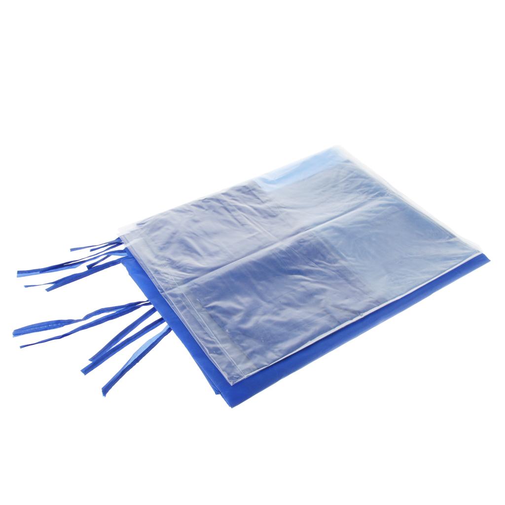 Waterproof Instant Canopy Tent Sidewall Sun Shade Shelter Blue B 190x570cm