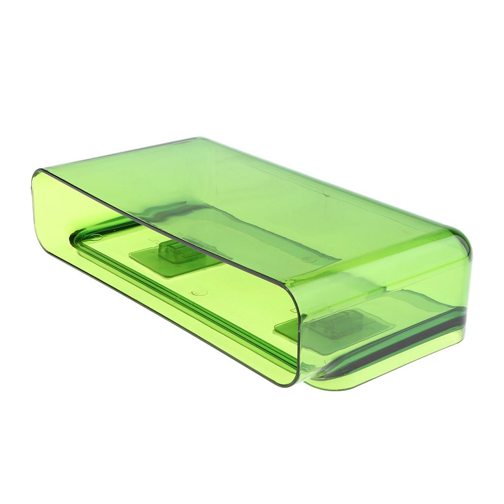 Fishing Tackle Case Side Organizer Phone Line Hook Bait Holder Pocket Green