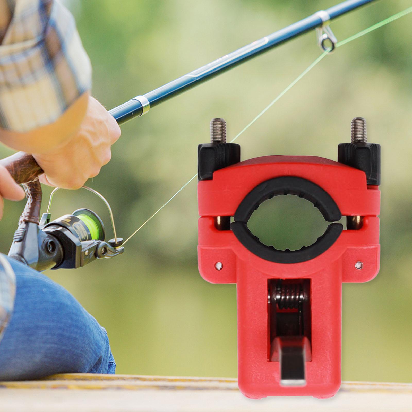 Fishing Rod Bracket Boat Fishing Rack Fishing Tackle Tools Accessory Red