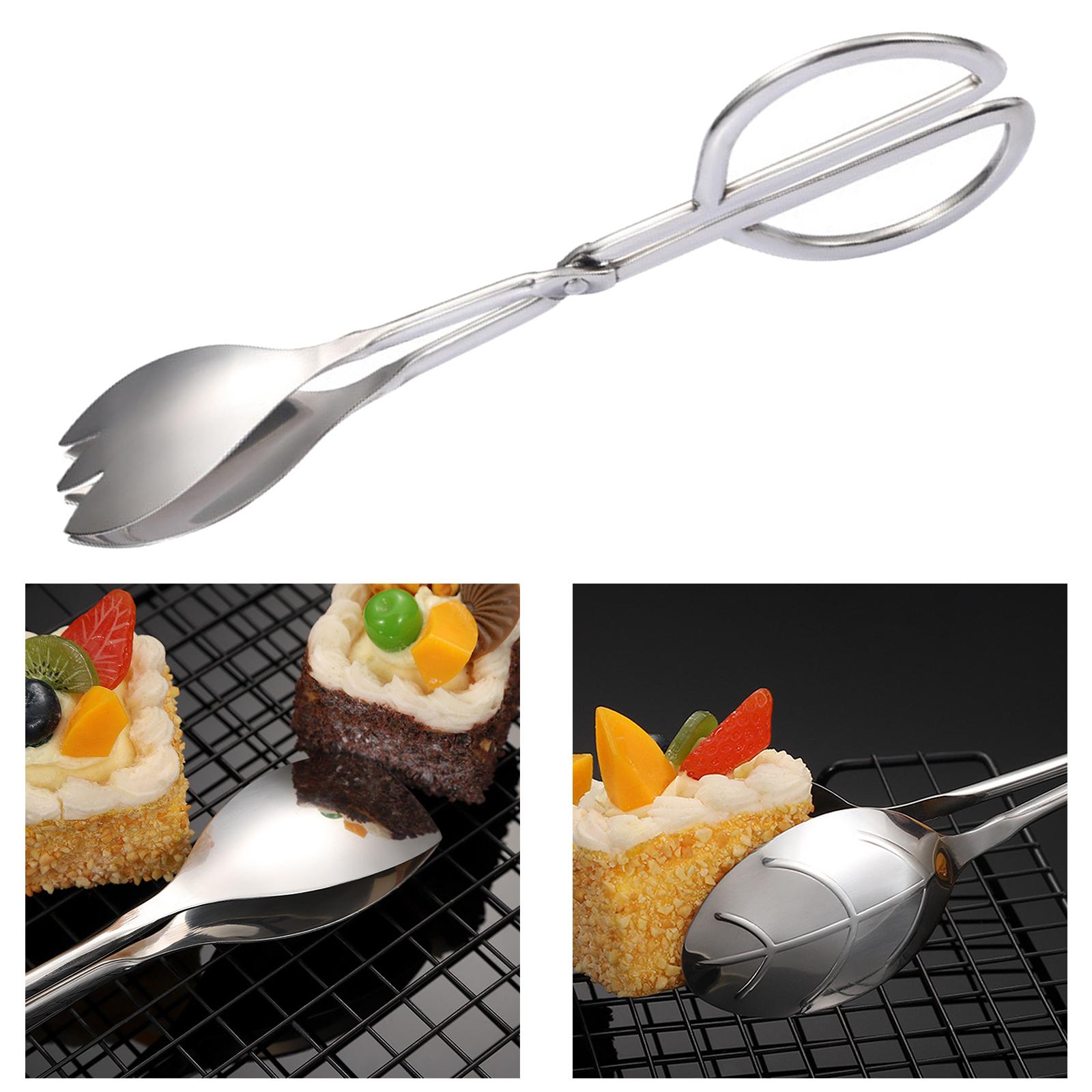 Cake Clip Kitchen Frying Serving Tongs Cooking Buffet Bread Tongs Style C