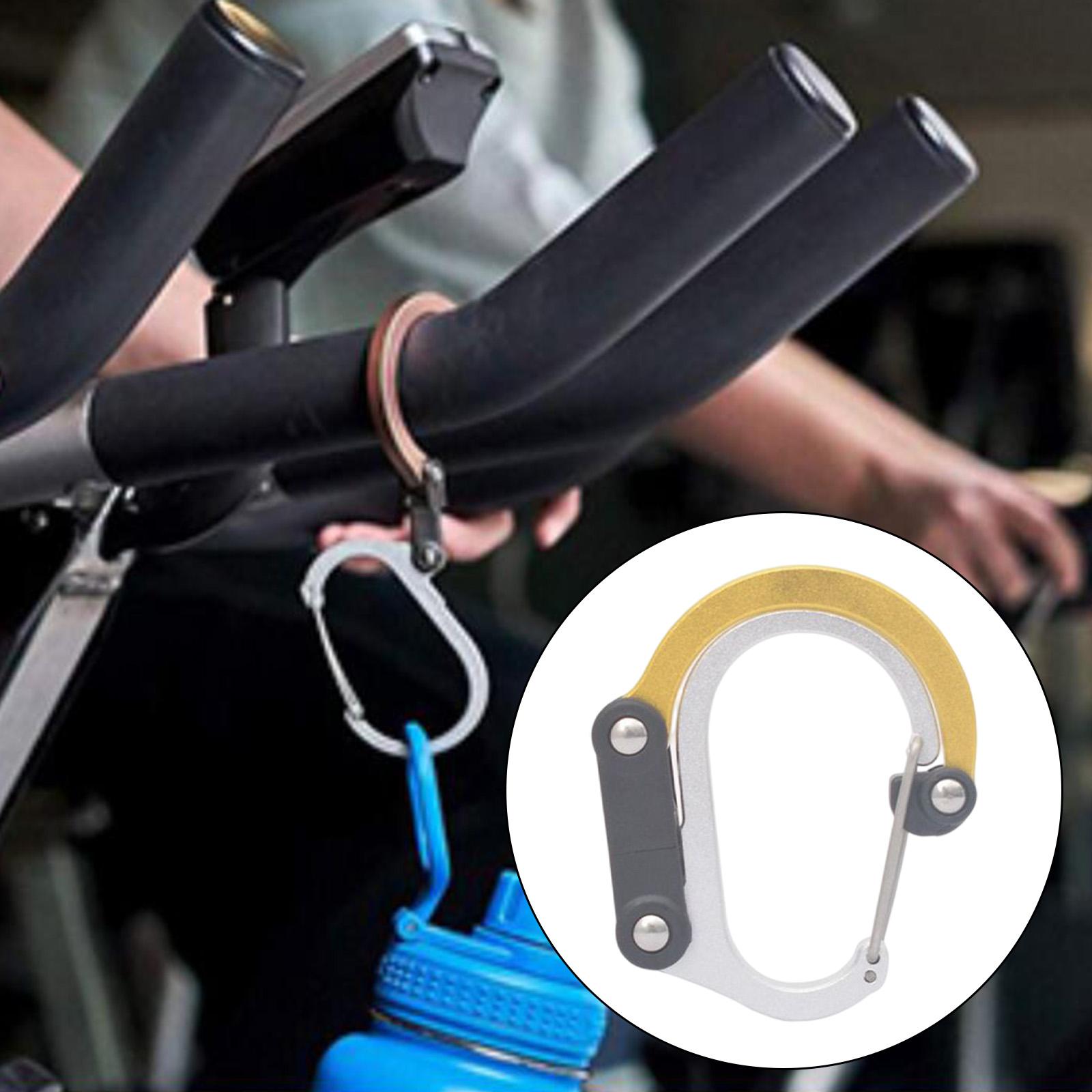 Carabiner Clip and Hook Multifunctional Bag, Purse, Backpack Hanger Buckle Aureate