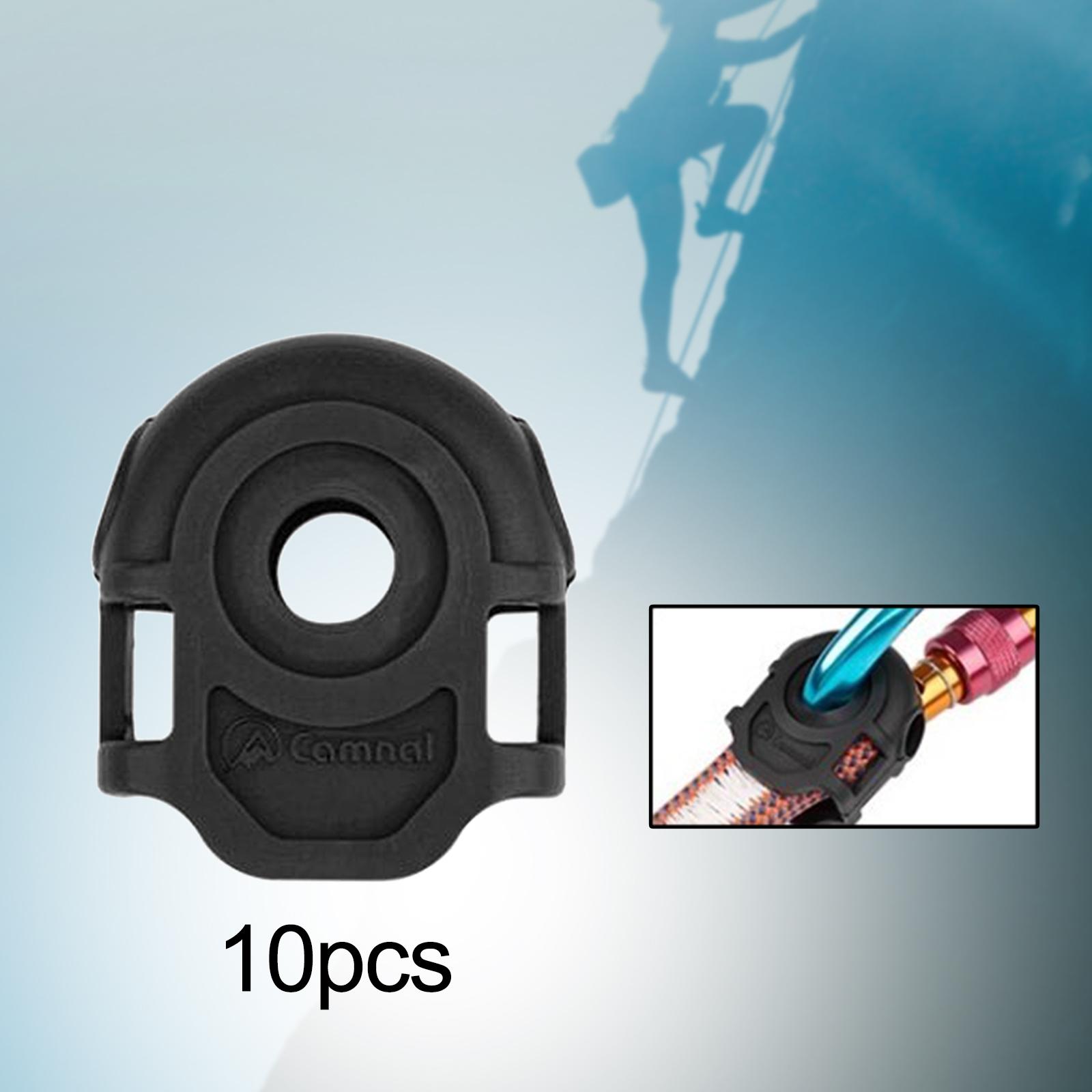 Carabiner Rope Locking Tools Rigging Fixing Limit Rings Hammock Fixing Gear 10pcs