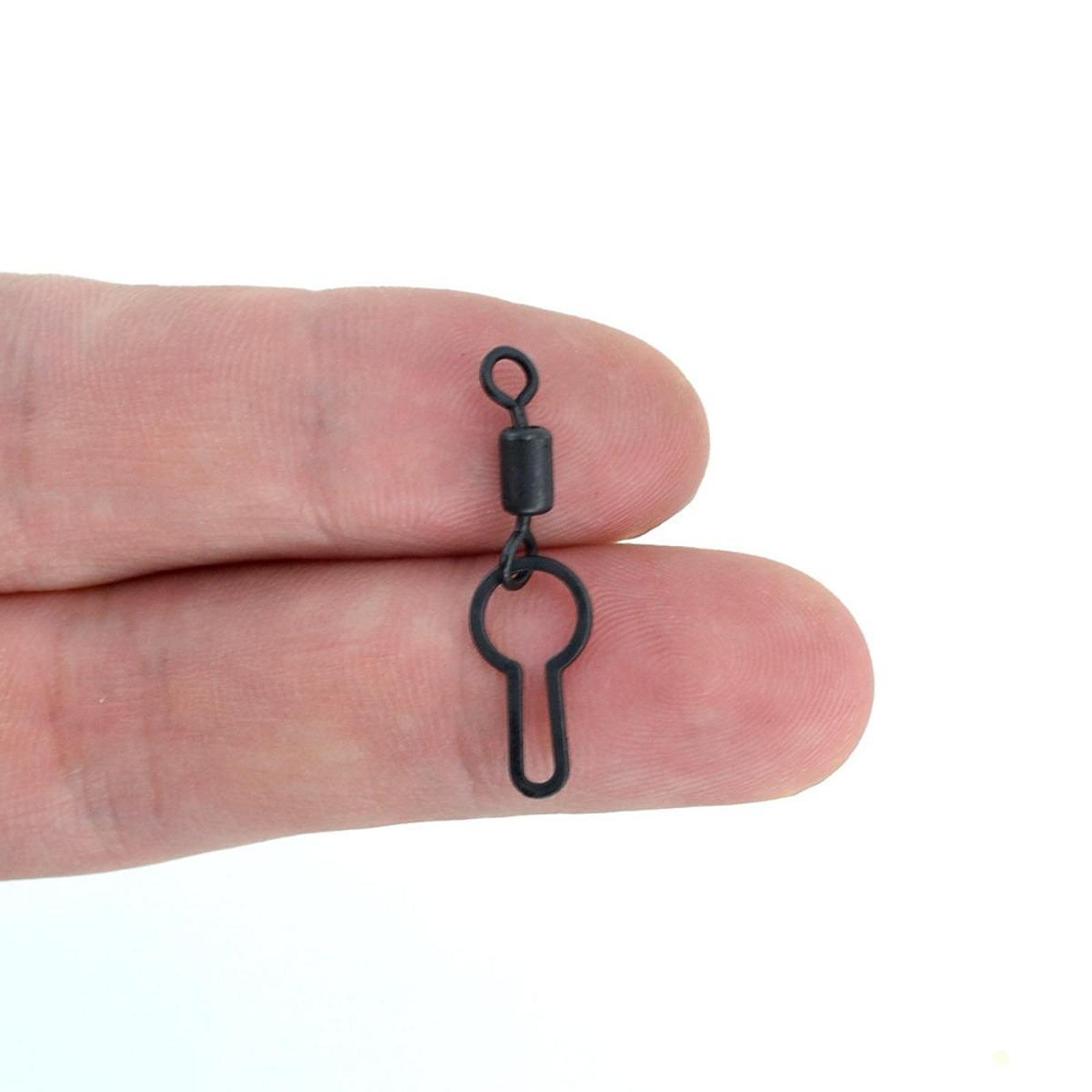 10x Fishing Swivels Replacement Strong Fishing Barrel Swivels PVA Bag Swivel