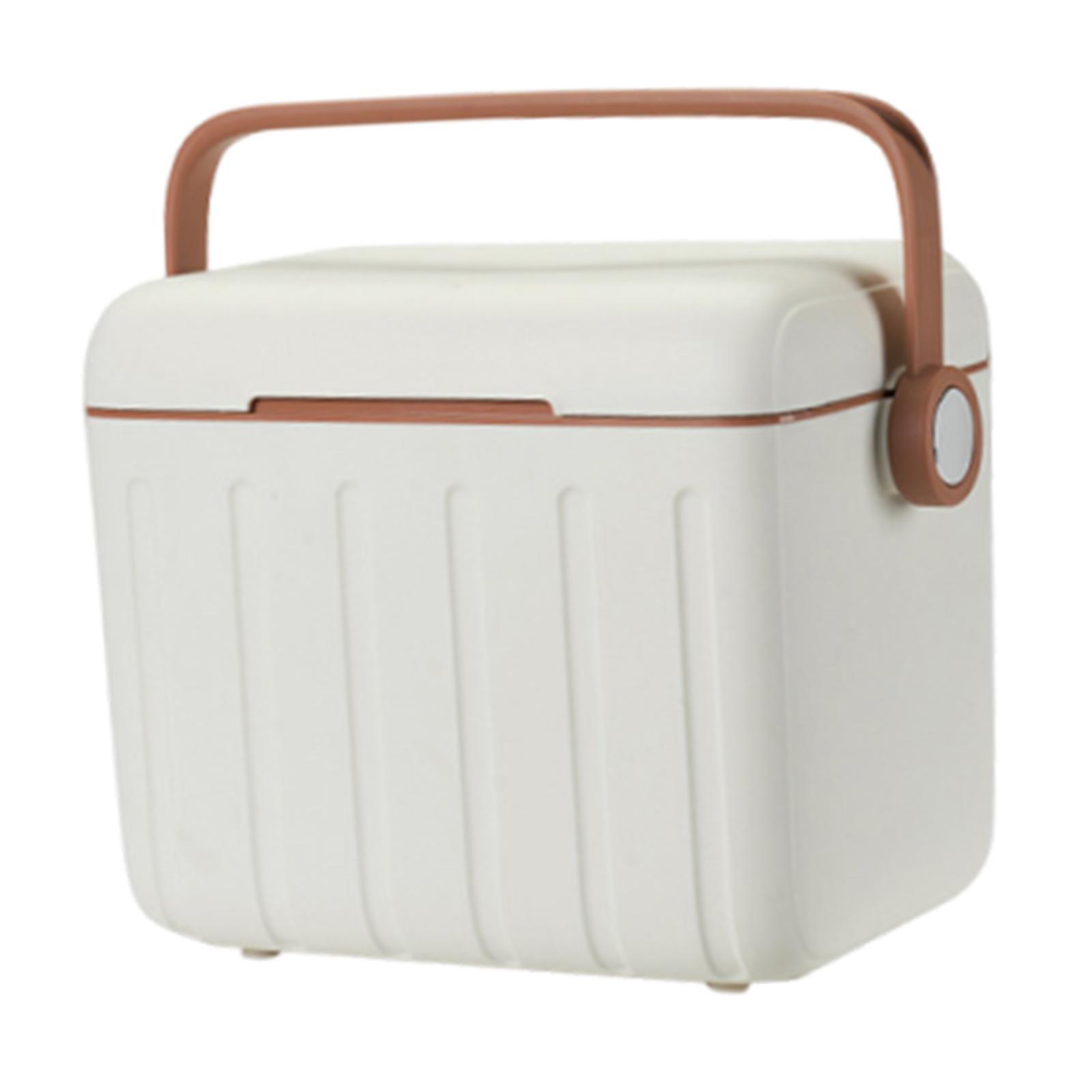 Insulated Cooler Box 6L White