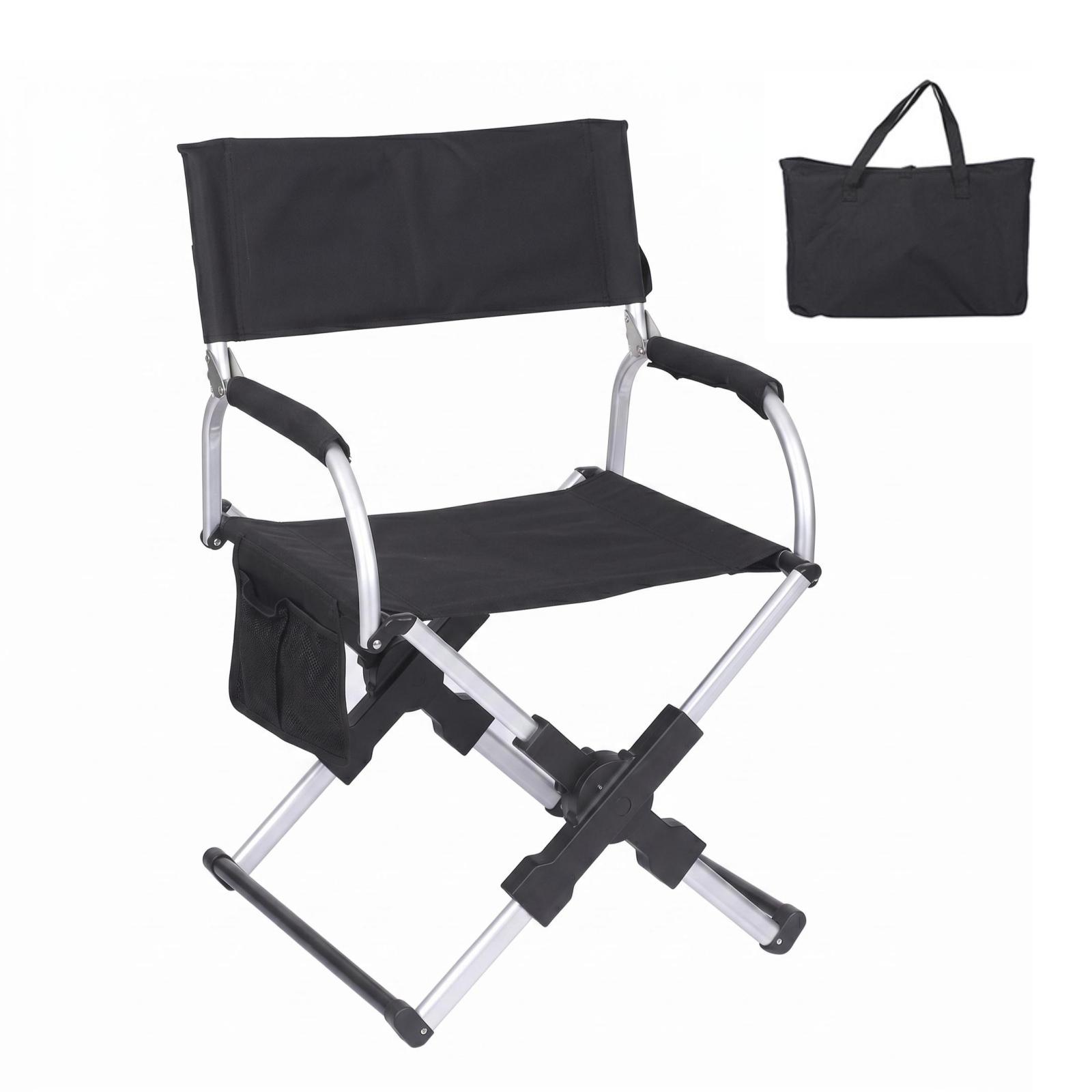 Camping Folding Chair Thick Oxford Textile Portable Camping Chair Aluminum Alloy Frame Outdoor Seating