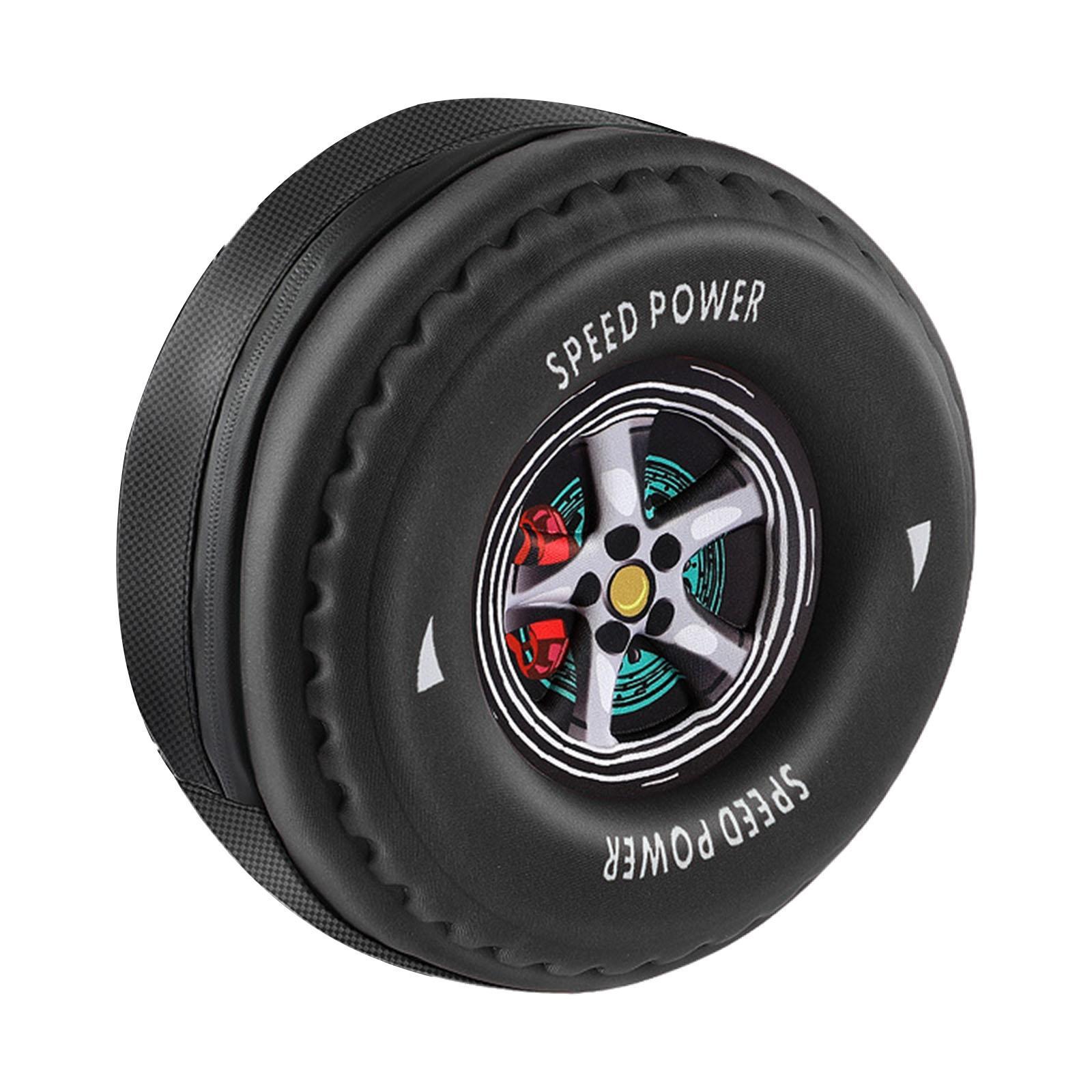 Tire Shape Storage Bag Black