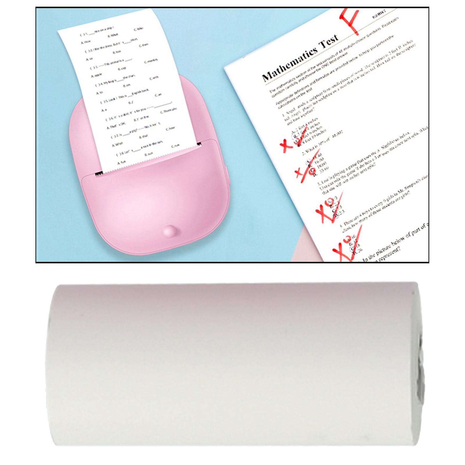 Pocket Thermal Printer Mini Picture Photo Printer Only 1 Roll
