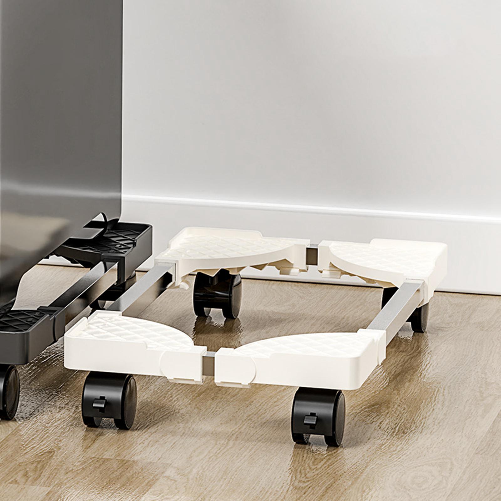 Computer Tower Holder Desktop Stand Adjustable Case Stand Accessory Black