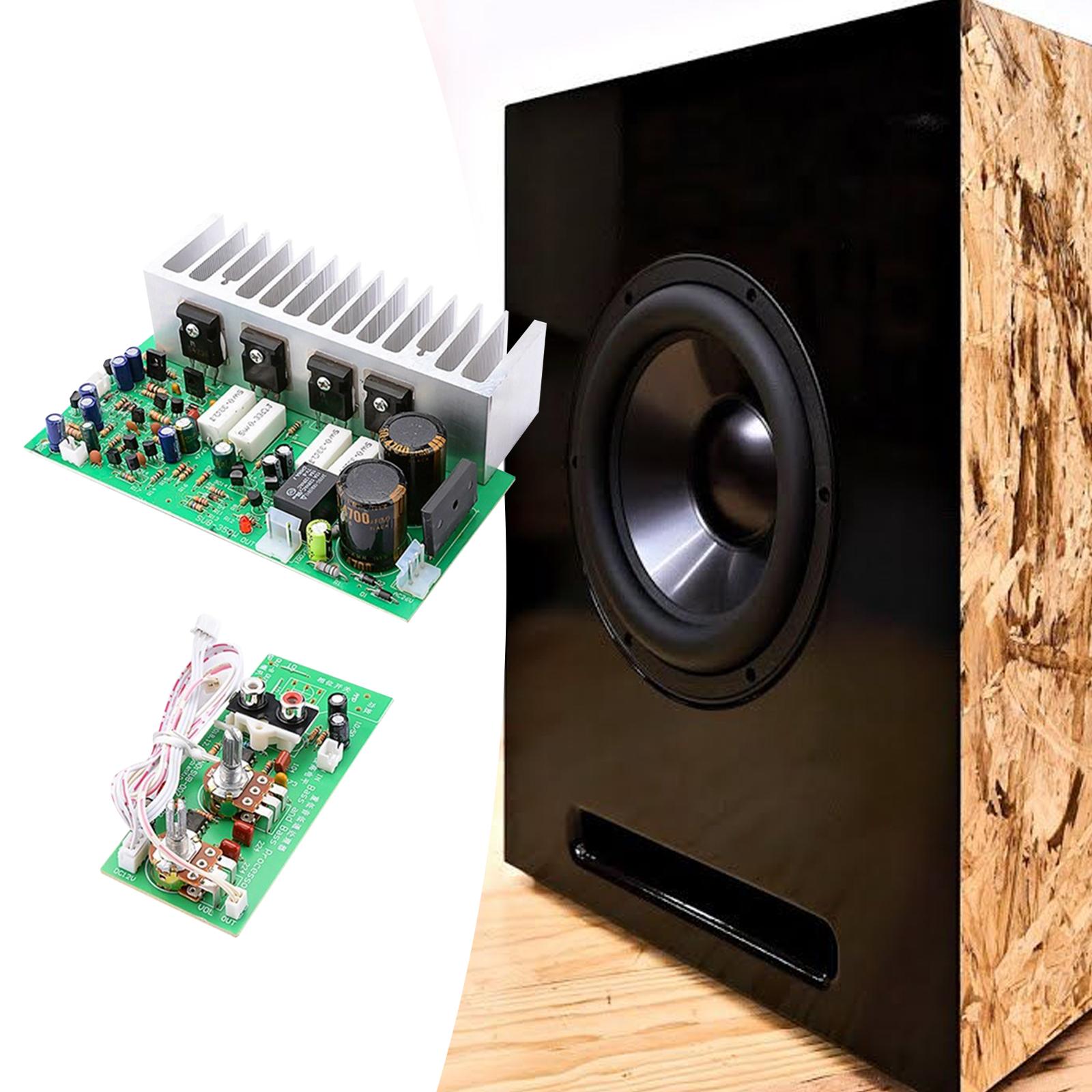 350W Power Amplifier Board Electronic Components Double AC 24-28V Amp Module