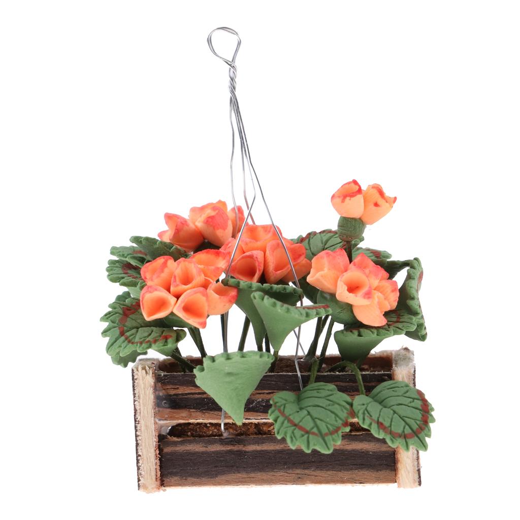 Miniature Hanging Flower Basket