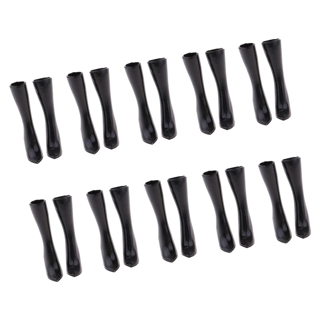 Handmade Doll Accessory Fashionable High Heel Boots For Dolls Black