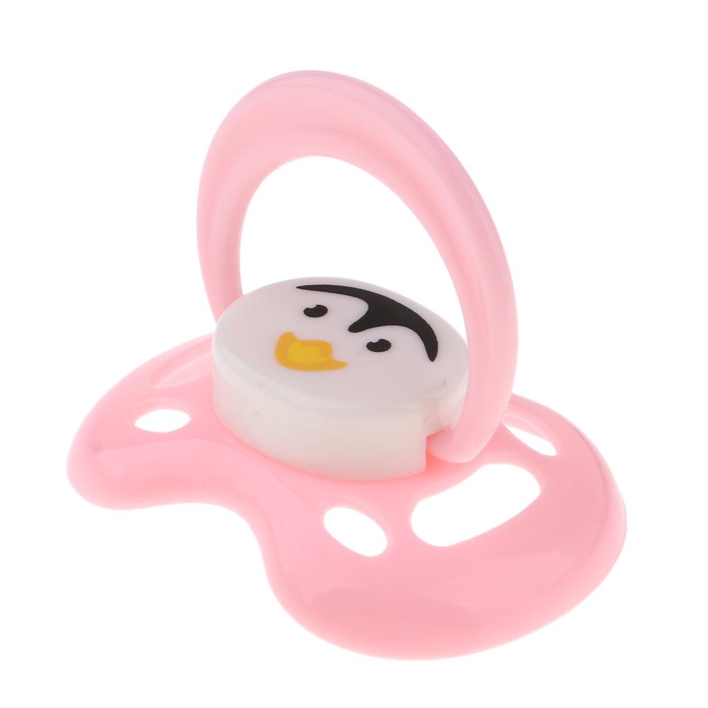 soft doll with magnetic pacifier