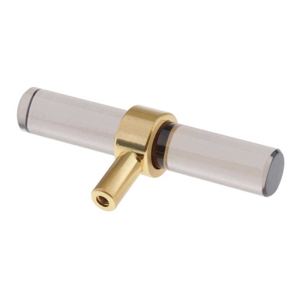 Acrylic Clear Door Pull Knobs Cabinet Cupboard Drawer Handle Hardware 80