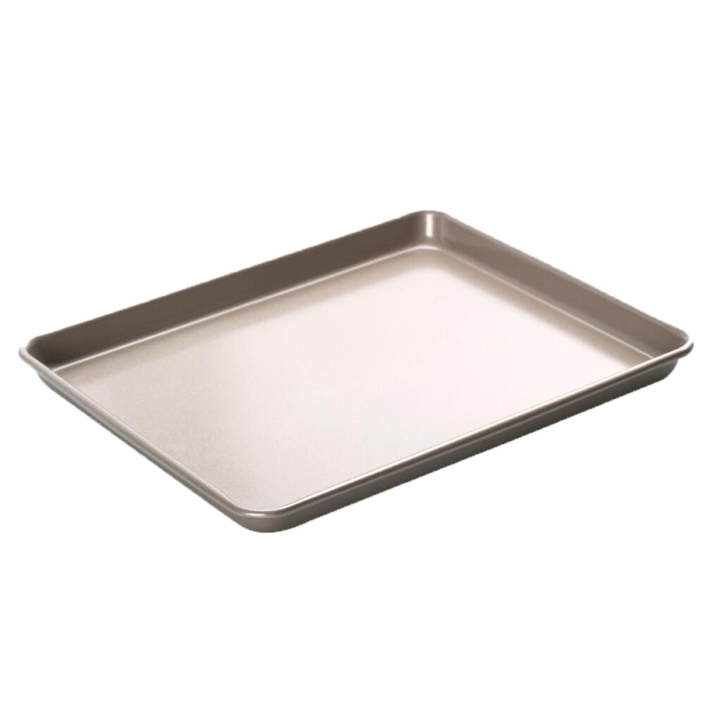 Champagne Gold Home Oven Biscuit Baking Tray 12.8 Inch Compatible