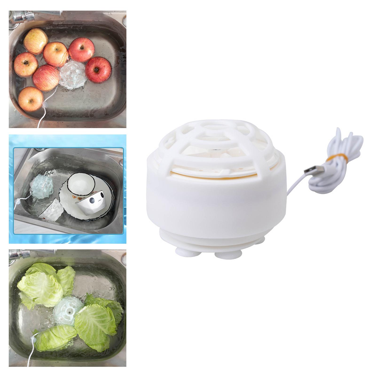 washer Waterproof Electric Small Portable for Camping Household Travel White