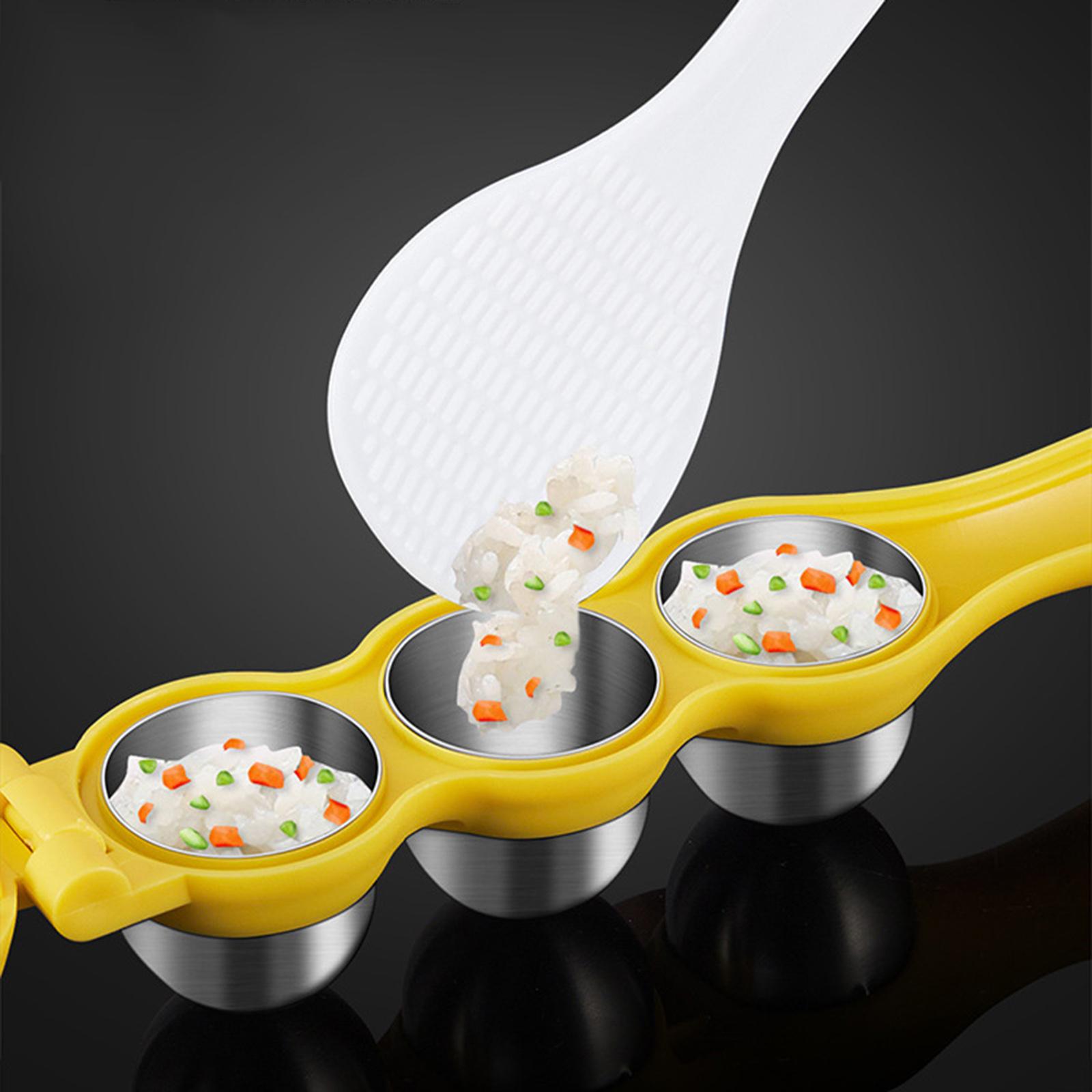 Rice Ball Maker DIY Stainless Steel Kitchen Gadgets for Camping Picnic